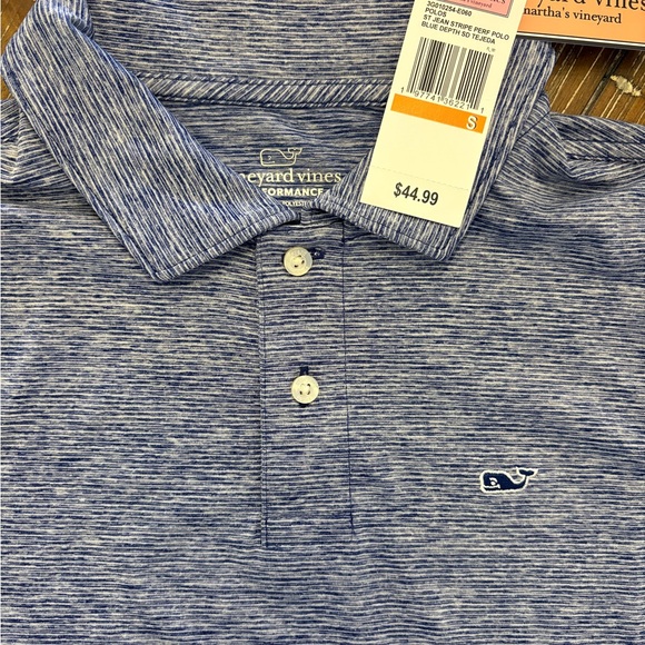 Vineyard Vines Blue boys Polo Shirt - Picture 2 of 3